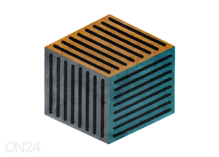 Ковер Puzzle Cube peacock 100x100 см увеличить