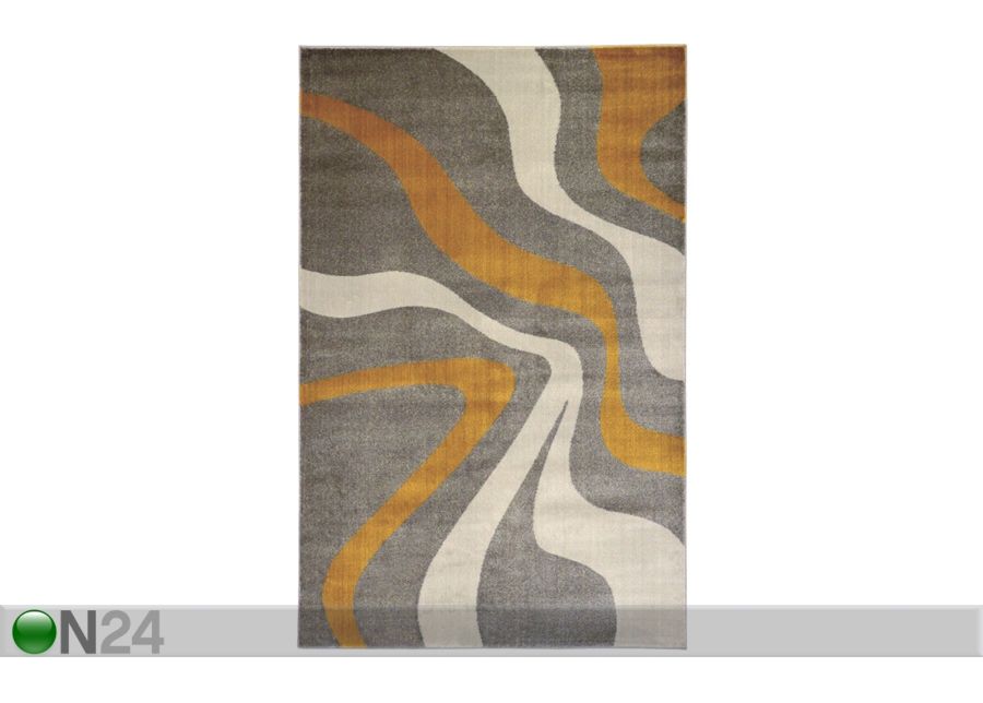 Ковер Swirl Grey Yellow 80x150 см увеличить