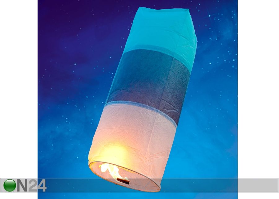 Комплект небесных фонарей Эстонский флаг 38x90 см, 10 шт увеличить