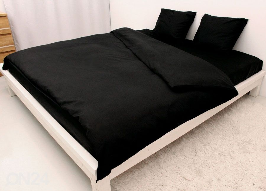 Комплект постельного белья Black сатин 180x210 cm увеличить