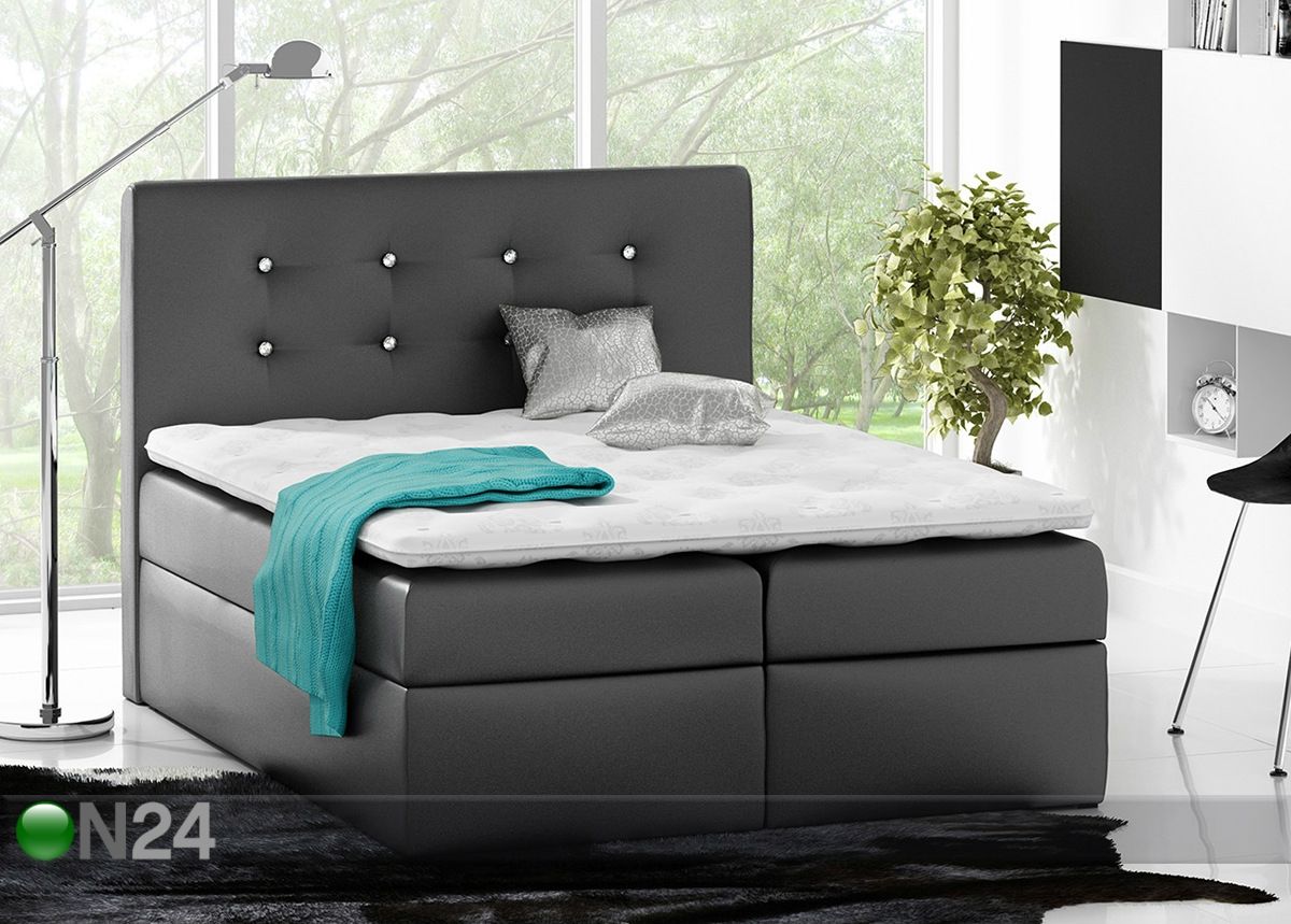 Континентальная кровать с двумя ящиками 120x200 cm увеличить