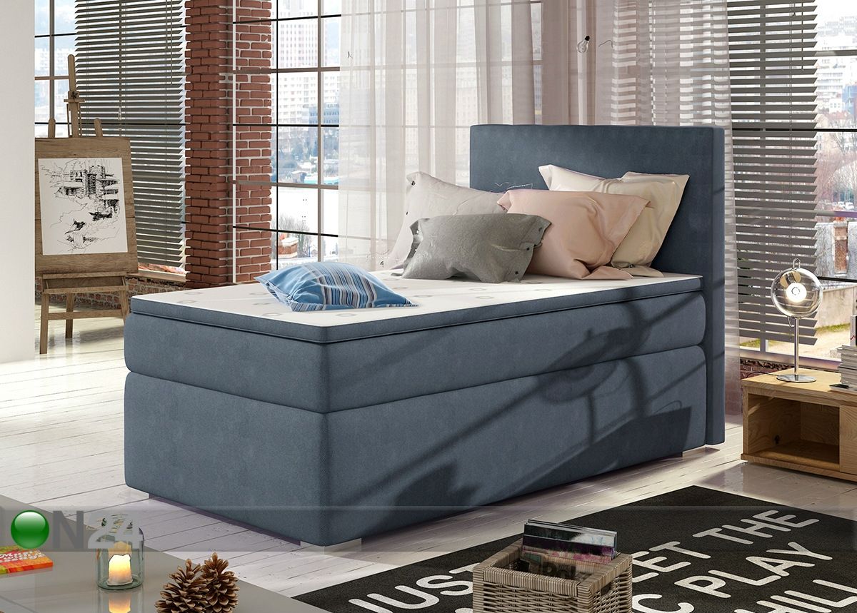 Континентальная кровать с ящиком 90x200 cm увеличить