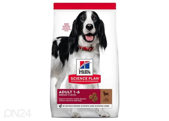 Корм Hill's Science Plan с бараниной и рисом для собак среднего размера 2,5 кг увеличить