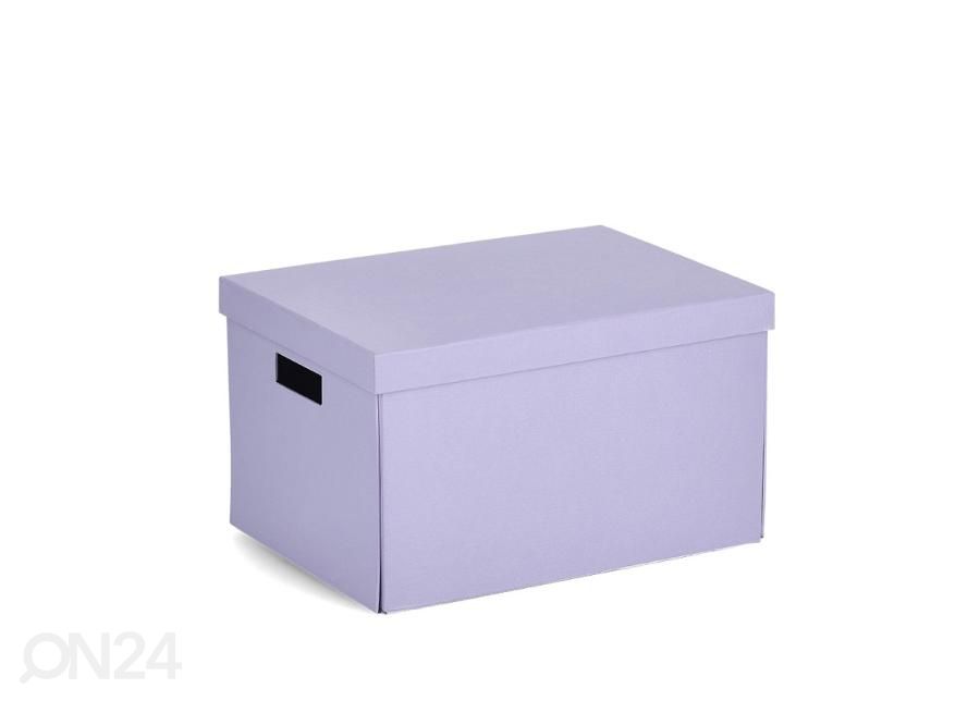 Коробка для хранения из переработанного картона, светло-фиолетовый увеличить