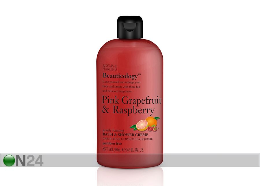 Крем для душа Beautycology грейпфрут и малина 500 ml увеличить