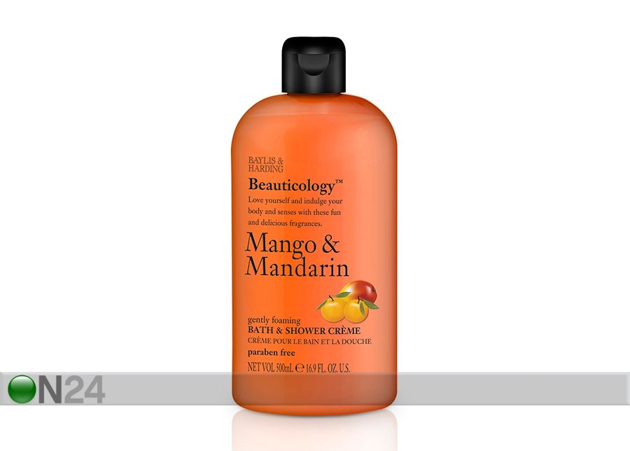 Крем для душа Beautycology mango ja mandariin 500 ml увеличить