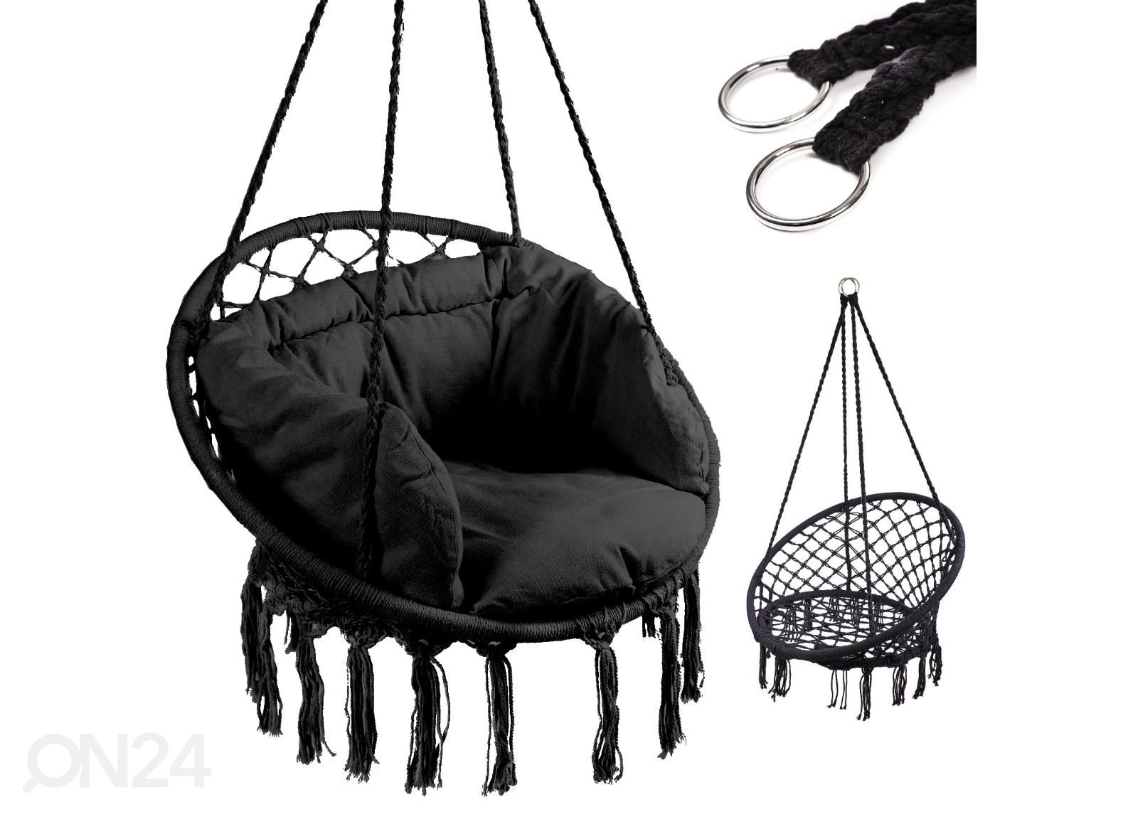 Кресло-гамак со спинкой и подушкой увеличить