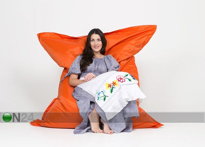 Кресло-мешок PVC 140x180cm, оранжевый увеличить