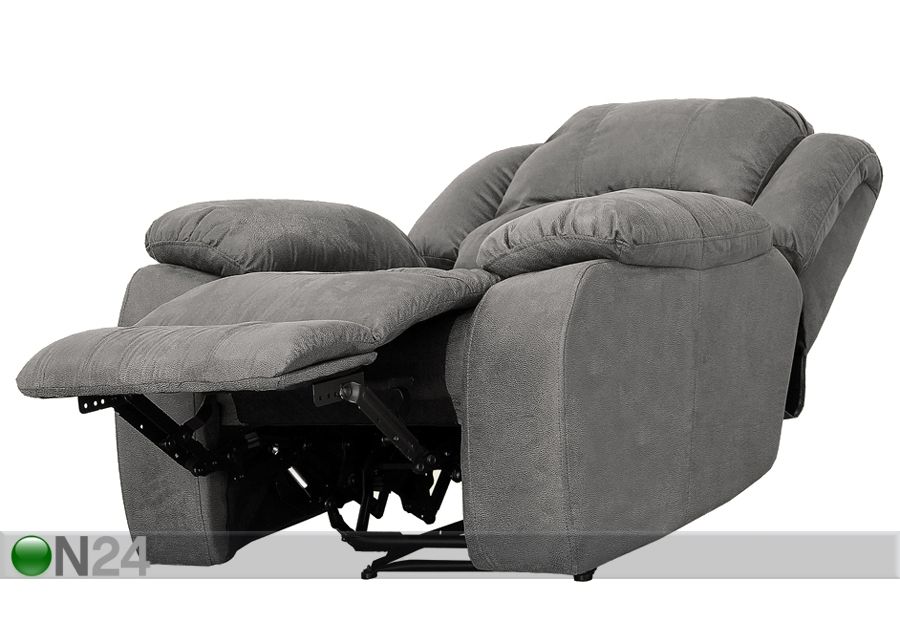 Кресло с механизмом подножки Relax2, серый увеличить