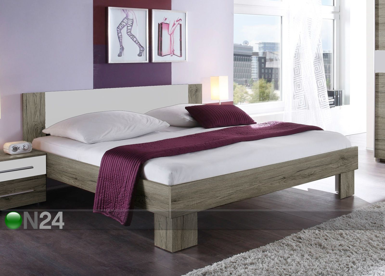 Кровать + пружинный матрас Omini Bonell 160x200 cm увеличить