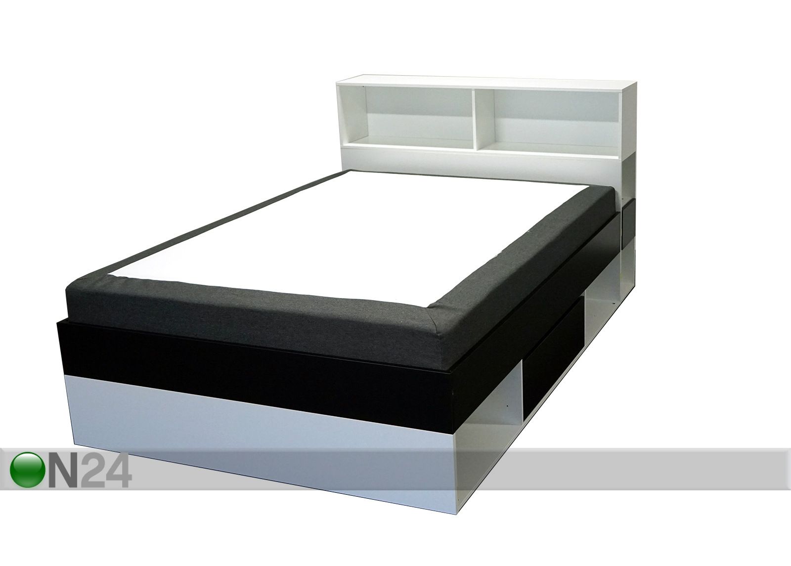 Кровать с ящиками + матрас с рамой 140x190 cm увеличить