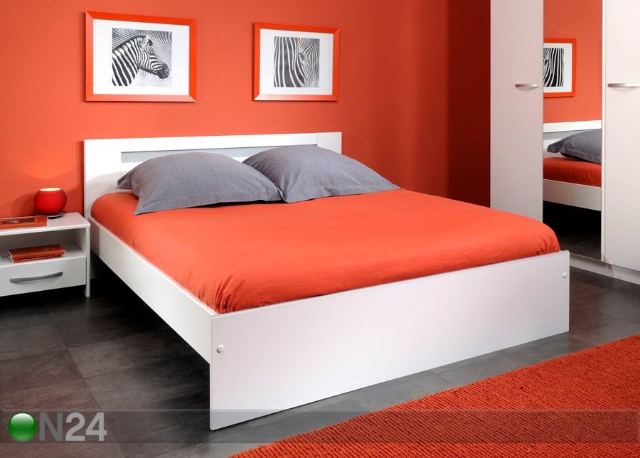 Кровать Evo 140x200 см белый увеличить