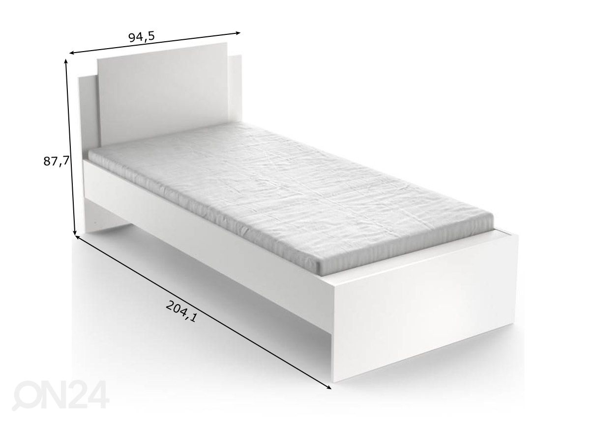 Кровать Life 90x190/200 cm увеличить размеры