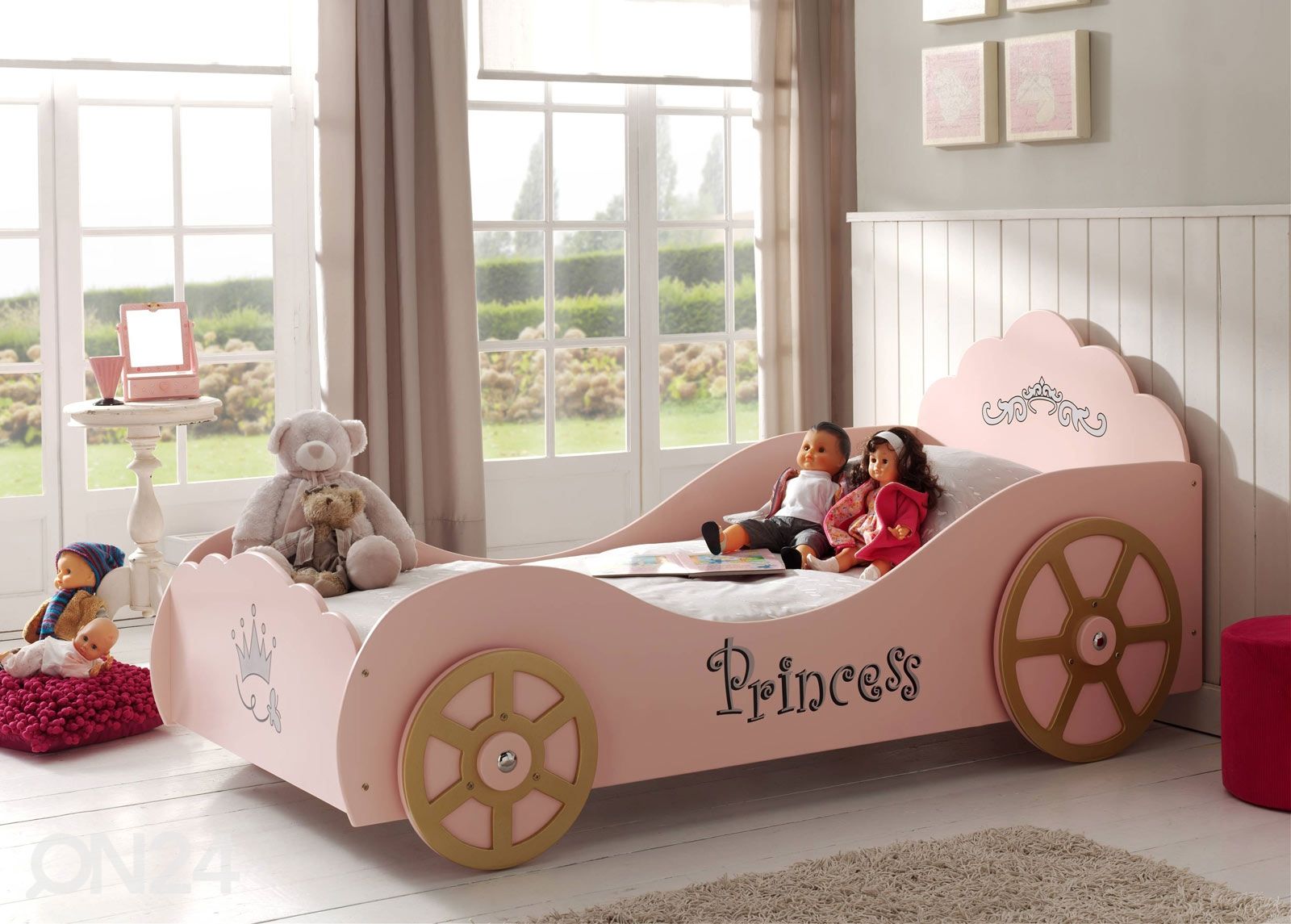 Кровать Princess Pinky 90x200 cm увеличить