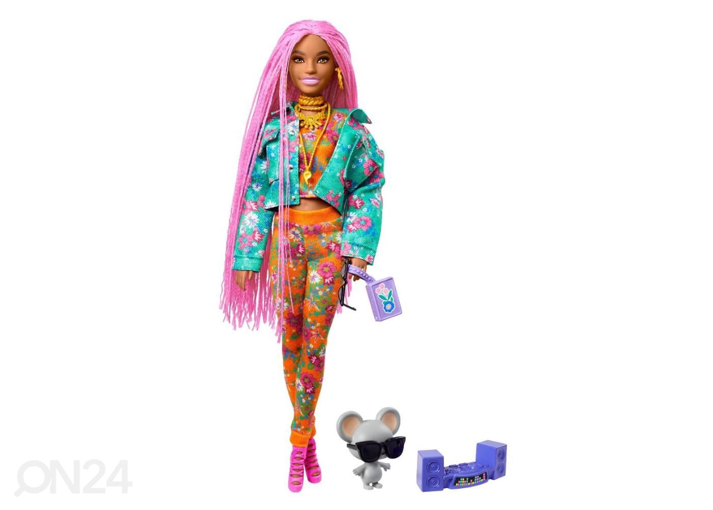 Кукла Барби Extra - Розовые косички увеличить