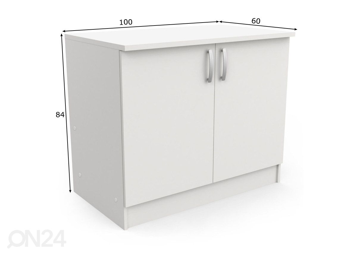 Кухонный шкаф Nova 100 cm увеличить размеры