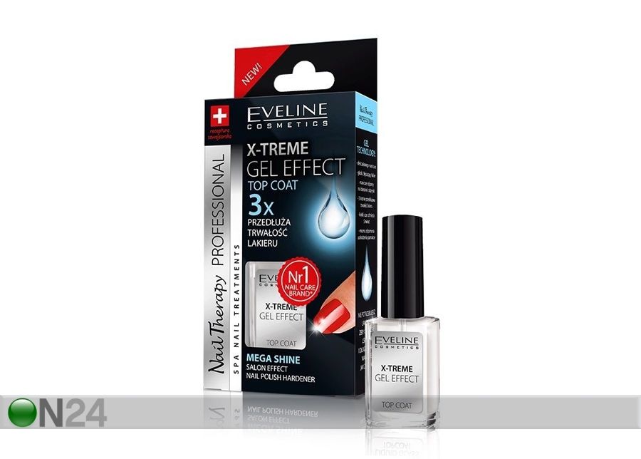 Лаковое закрепляющее покрытие Nail Therapy X-treme Eveline Cosmetics 12ml увеличить