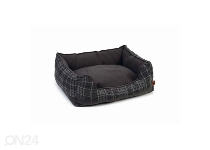 Лежак для собак Dog Nest 55x50x20 см серый увеличить
