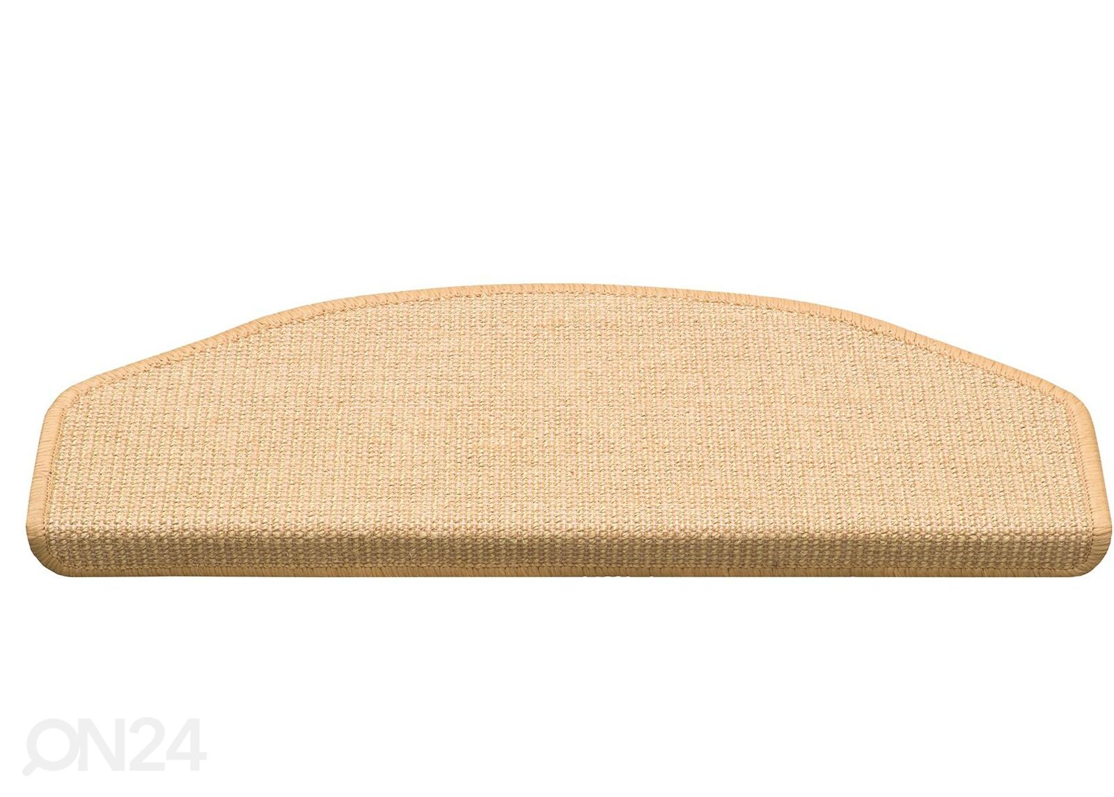 Лестничный коврик для ступеньки Sisal 22x65 cm натуральный увеличить