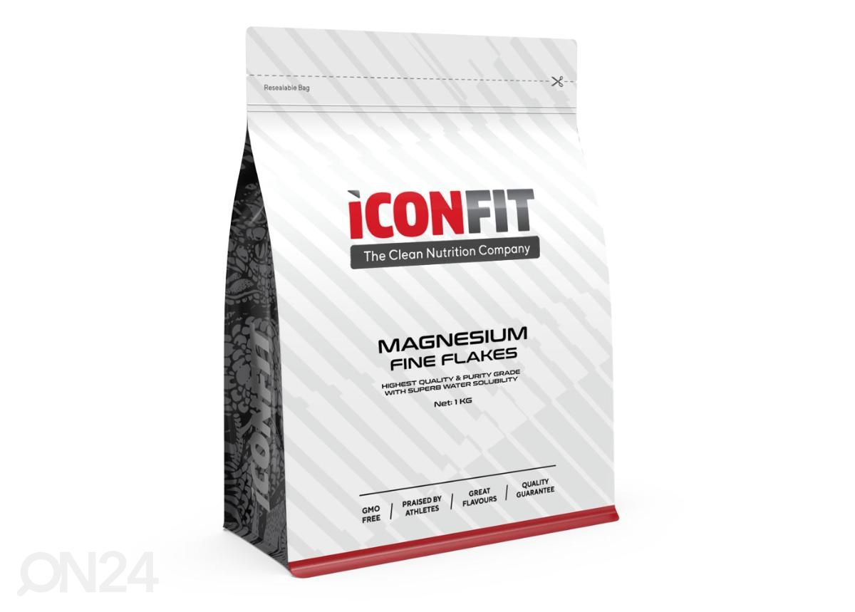 Магниевые хлопья для ванн 1 кг Iconfit увеличить