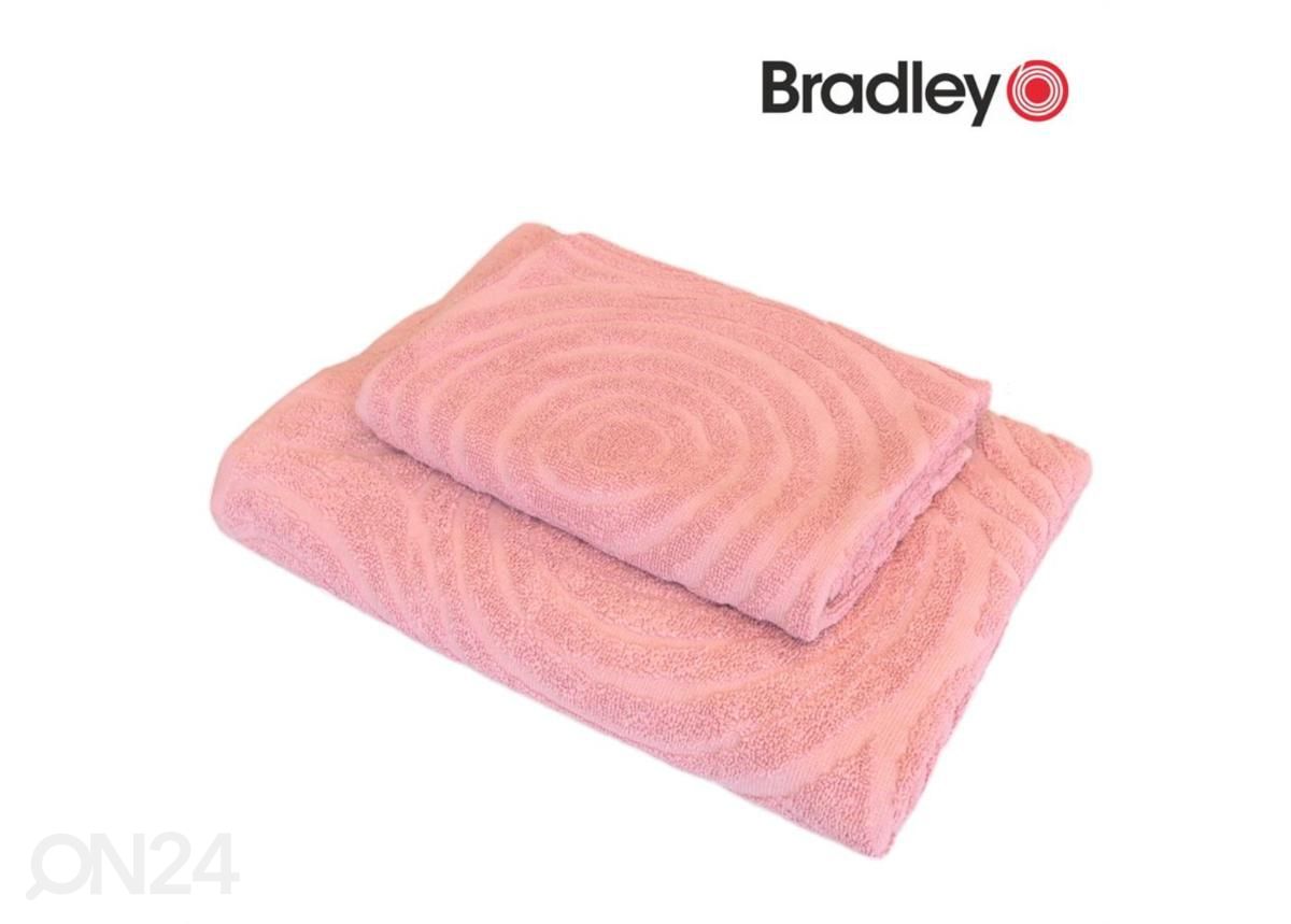 Махровое полотенце 50x70 cm розовое увеличить