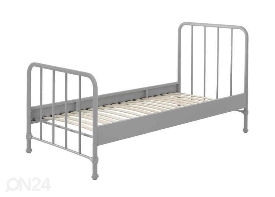 Металлическая кровать Bronxx 90x200 cm, серый увеличить