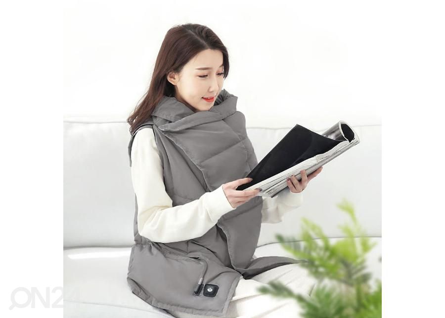 Многофункциональное одеяло/жилет с подогревом Grafeen увеличить