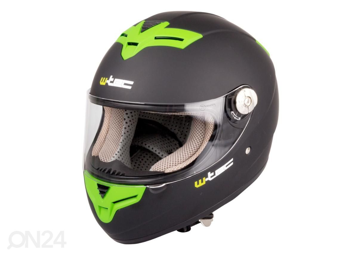 Мотоциклетный шлем W-TEC V105, черно-розовый увеличить