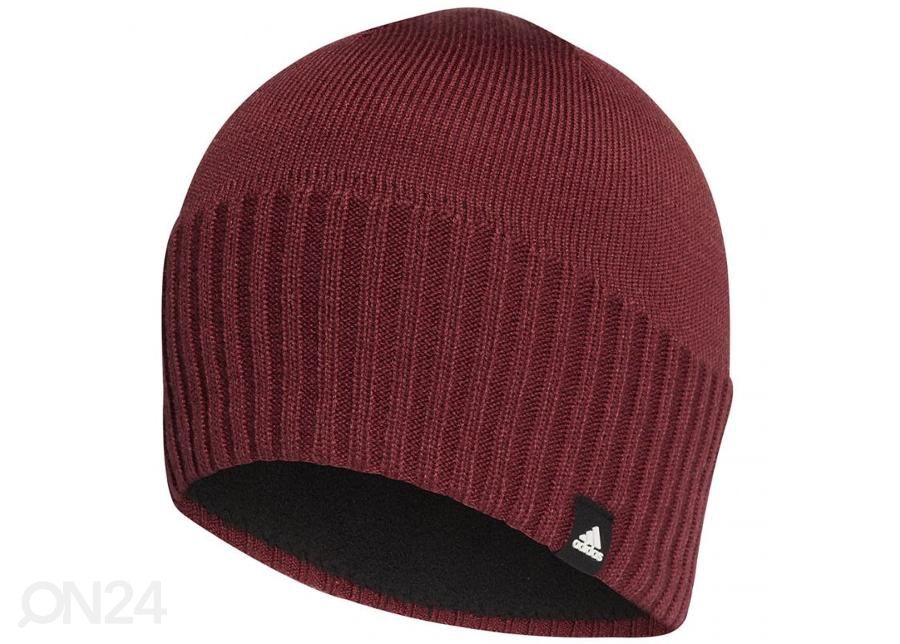 Мужская ззимняя шапка Adidas Beanie Half Flence OSFM M GE0603 увеличить