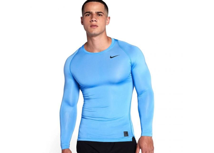 Мужская компрессионная рубашка Nike Pro Cool Compression LS Top M 703088-412 увеличить