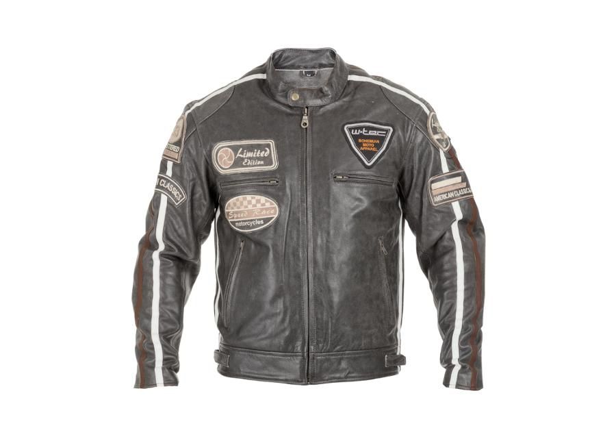 Мужская мотоциклетная куртка из кожи W-TEC Buffalo Cracker увеличить