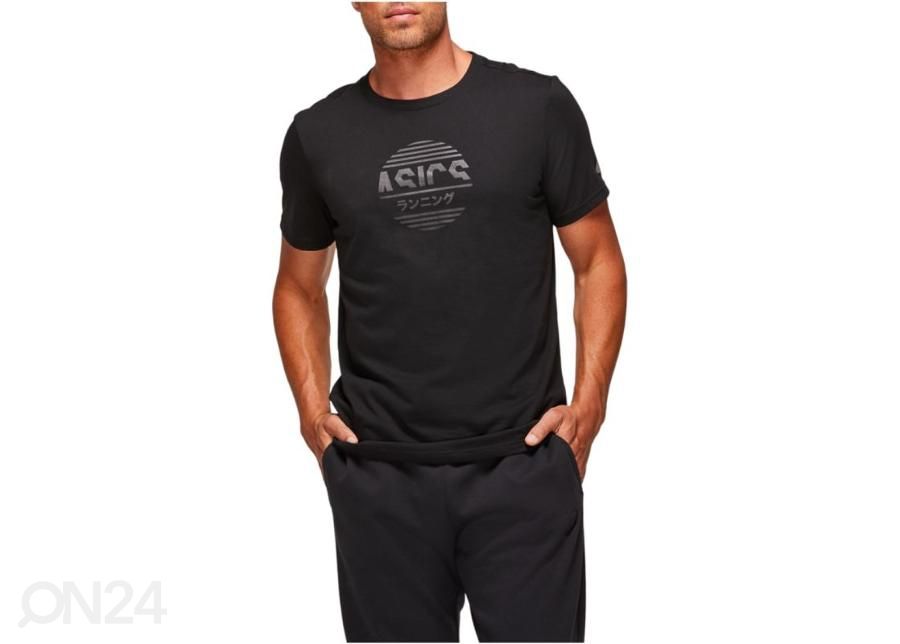 Мужская рубашка для тренировок Asics Tokyo Graphic Japan Tee увеличить