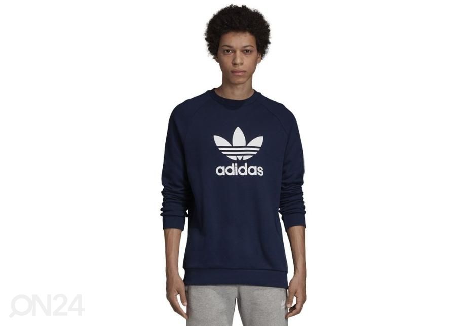 Мужская толстовка Adidas Originals Trefoil Warm-Up Crew Sweatshirt M ED5948 увеличить