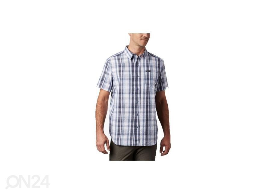 Мужская футболка Сolumbia Brentyn Trail SS Seersucker Shirt увеличить