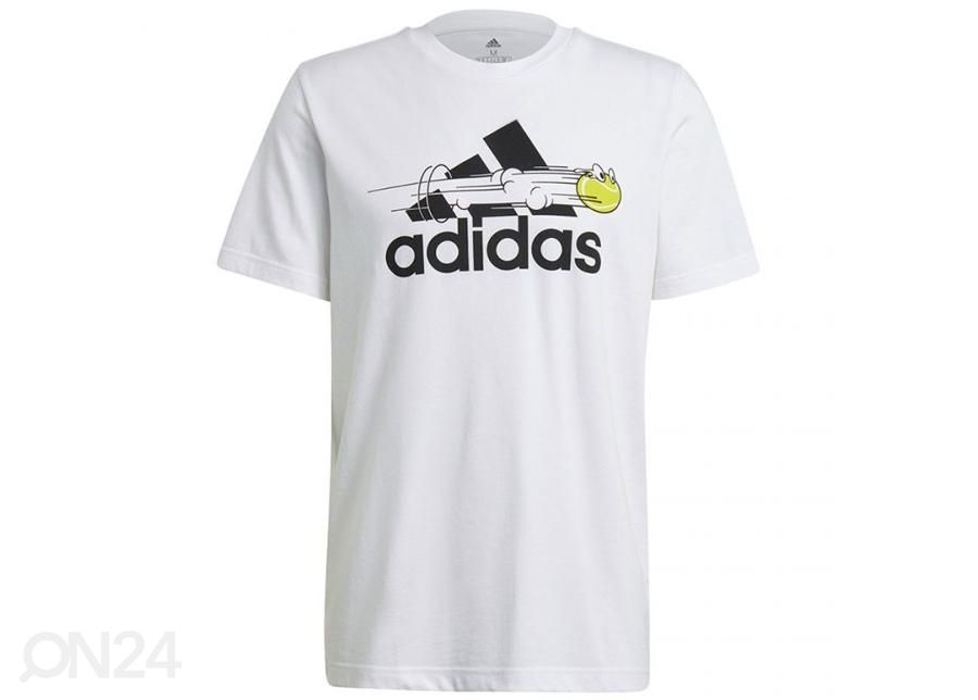 Мужская футболка Adidas Tennis Graphic Logo увеличить