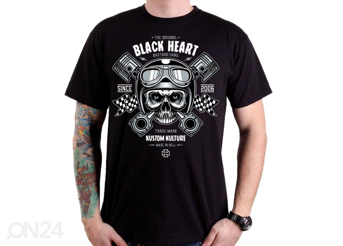 Мужская футболка BLACK HEART Chopper Cross увеличить
