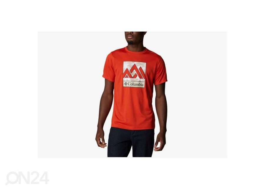 Мужская футболка Columbia Zero Rules S S Graphic Shirt увеличить