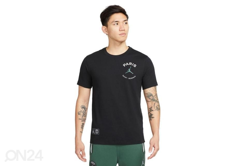 Мужская футболка Nike PSG Logo M DB6514-010 увеличить