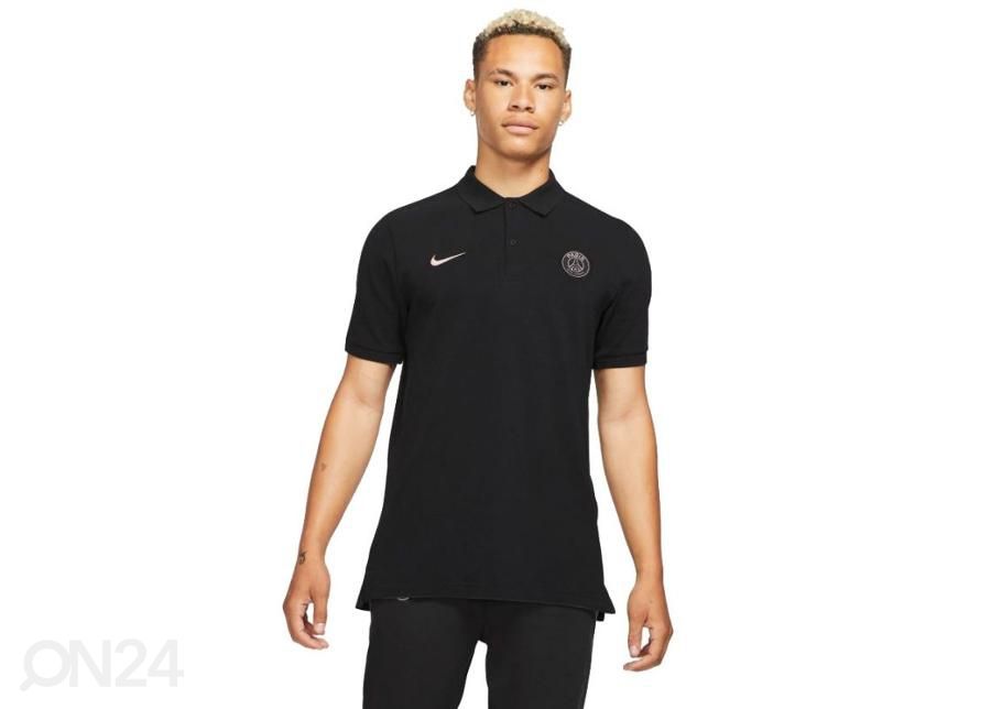 Мужская футбольная рубашка Nike Polo PSG M DB4563 010 увеличить