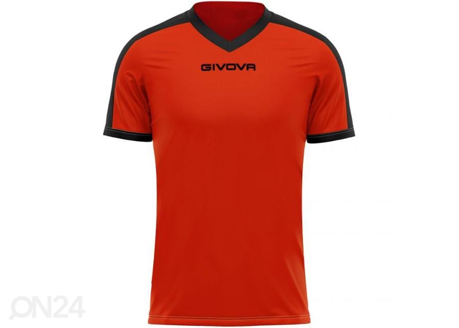 Мужская футбольная футболка Givova Revolution Interlock M MAC04 0110 увеличить