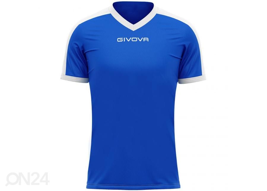 Мужская футбольная футболка Givova Revolution Interlock M MAC04 0203 увеличить