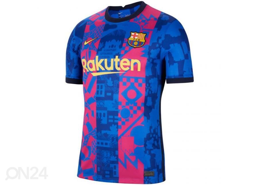 Мужская футбольная футболка Nike FC Barcelona Mnk Df Stad Jsy SS 3R увеличить