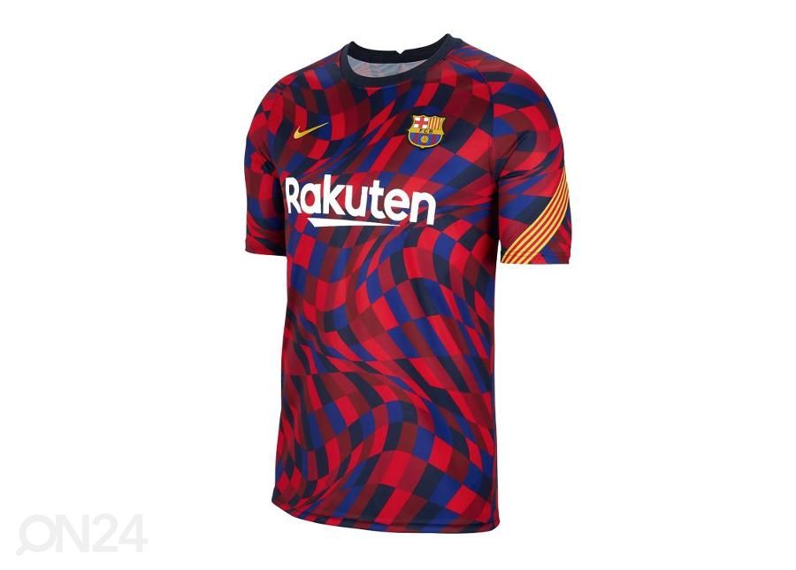 Мужская футбольная футболка Nike FC Barcelona Pre-Match 20/21 M CD5812-658 увеличить