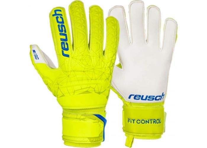 Мужские и детские вратарские перчатки Reusch Fit Control SG Finger Support 3970810-588 увеличить