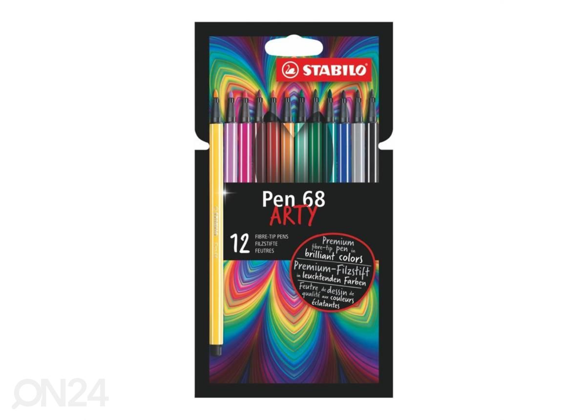 Набор капиллярных ручек Stabilo pen 68 12 цветов увеличить