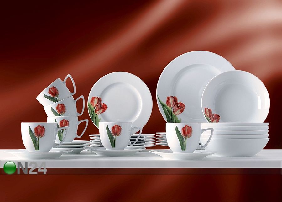 Набор столовой посуды Тюльпан для 6 персон увеличить
