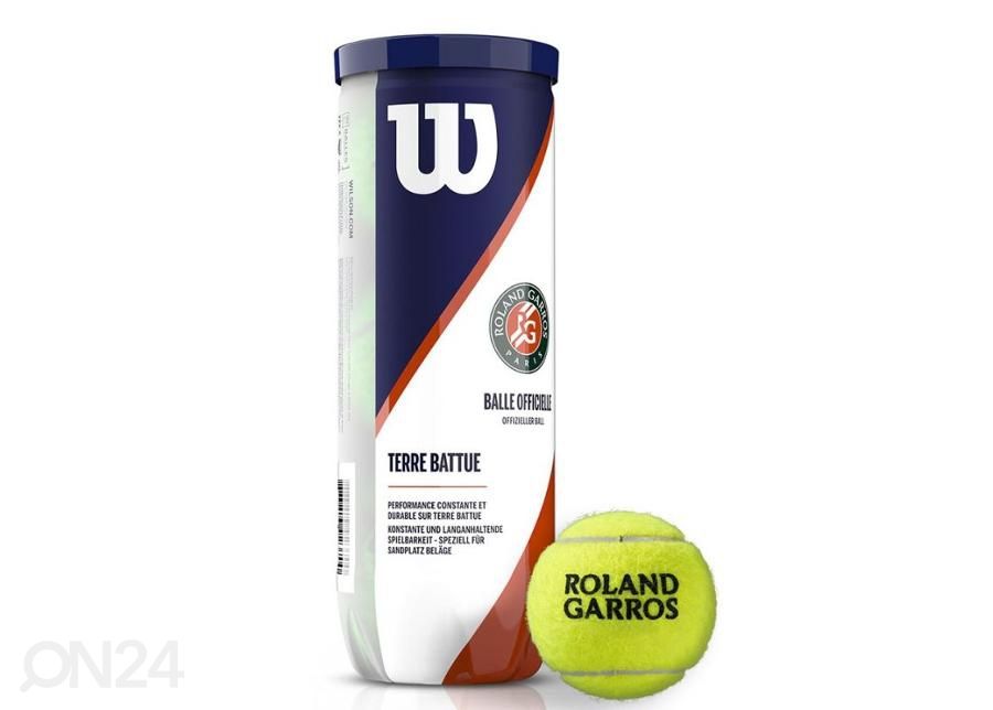 Набор теннисных мячей Wilson Roland Garros Clay Court 3 WRT125000 увеличить