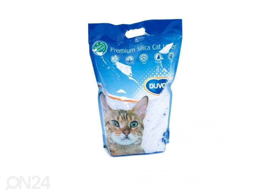Наполнитель для кошачьего туалета Duvo+ Premium Silica, 5 л увеличить