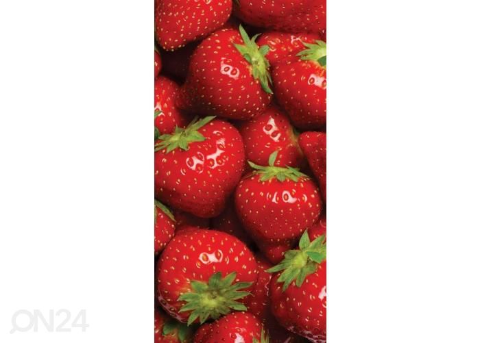 Напольная наклейка Strawberries 85x170 см увеличить