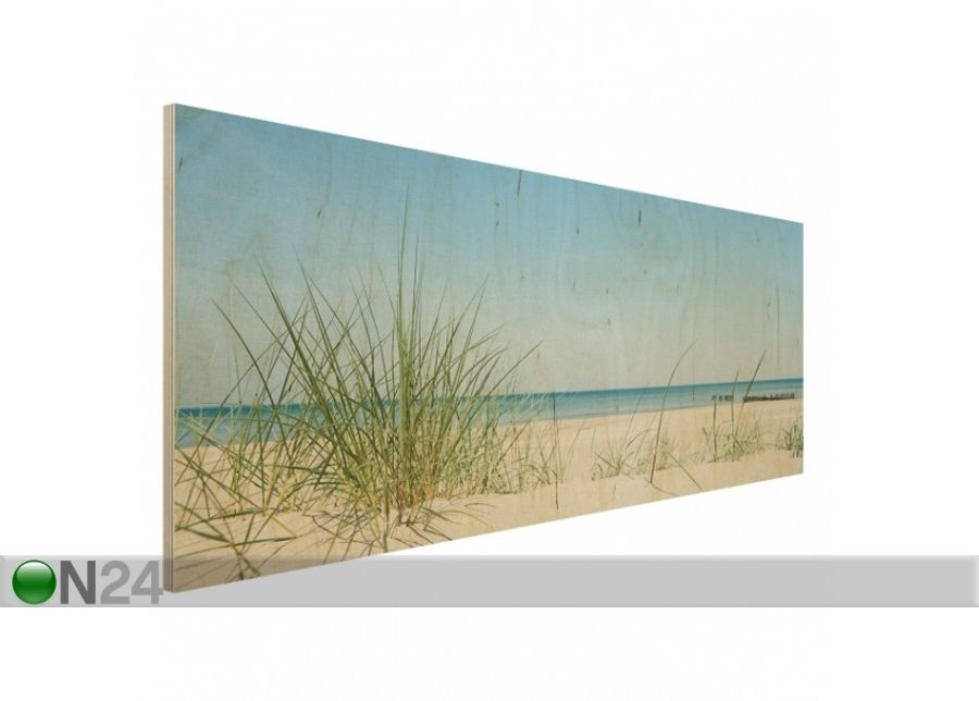 Настенная картина на древесине Baltic Coast 40x100 см увеличить